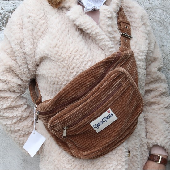 Giant Corduroy Bum Bag Fanny Pack